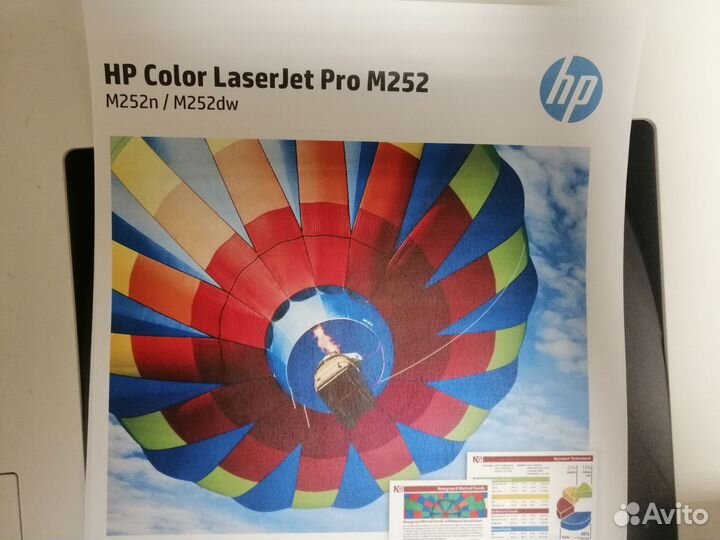 Цветной лазерный принтер HP M252dw