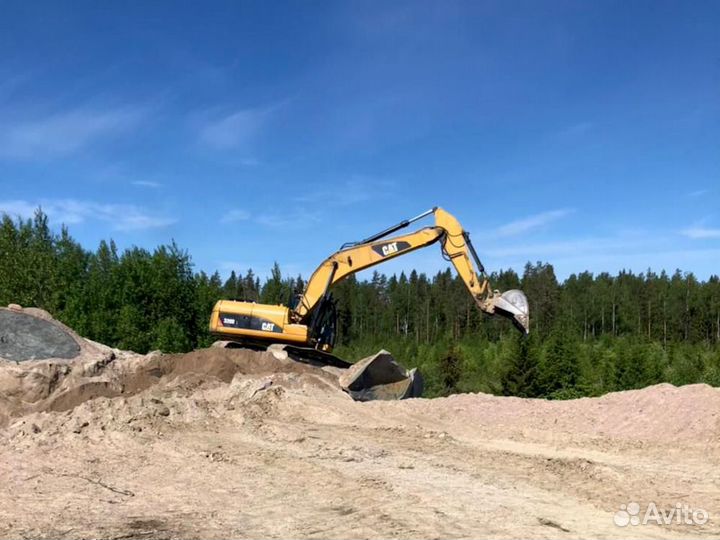 Гранитный карьер в Карелии