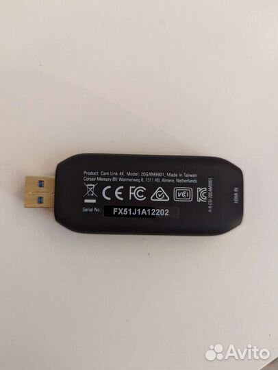 Устройство видеозахвата Elgato Cam Link 4K