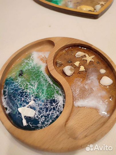 Менажница деревянная