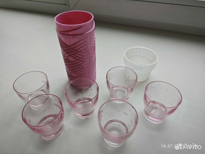 Горшки для жаркого СССР, пластиковая посуда