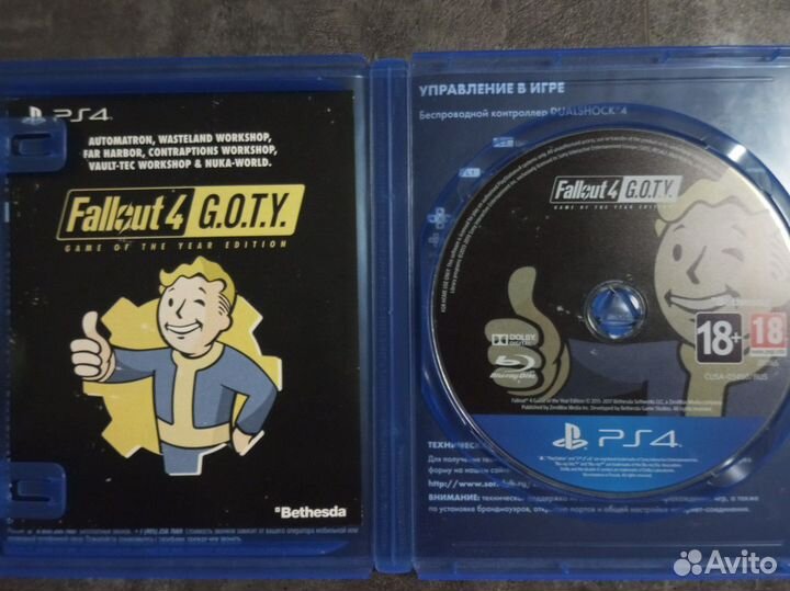 Fallout 4 с DLC goty ps4