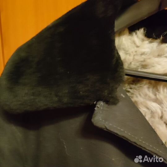 Тулуп крытый из овчины