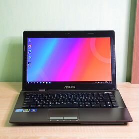 Мощный ноутбук Asus K43S/ Core i3/ Nvidia 610M/SSD