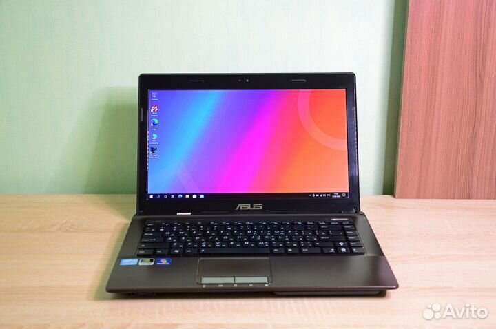 Мощный ноутбук Asus K43S/ Core i3/ Nvidia 610M/SSD