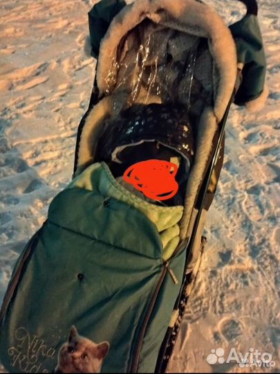 Детские санки коляска