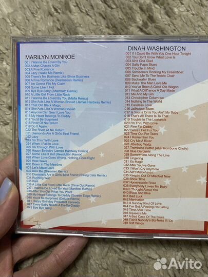 Мп 3 сд диск Мэрлин Монро и Вашингтон вокал блюз д