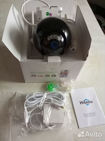Уличная ip wifi камера видеонаблюдения Hiseeu 4Мп