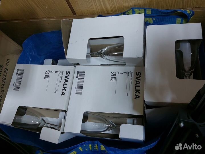 Бокалы для шампанского IKEA