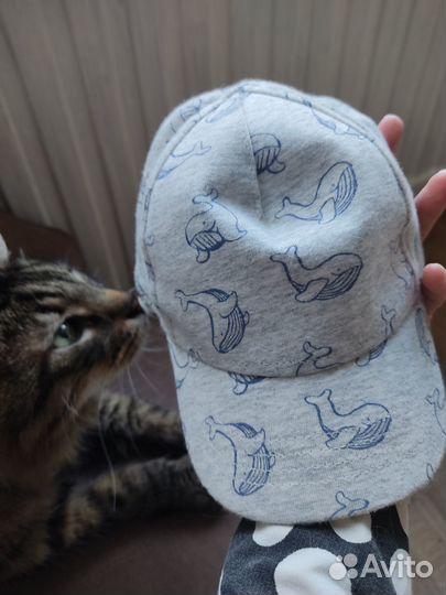 2 детские кепки h&m