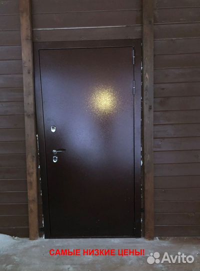 Тёплая дверь входная с бесплатной установкой