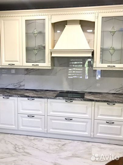 Кухонный гарнитур эмаль / патина