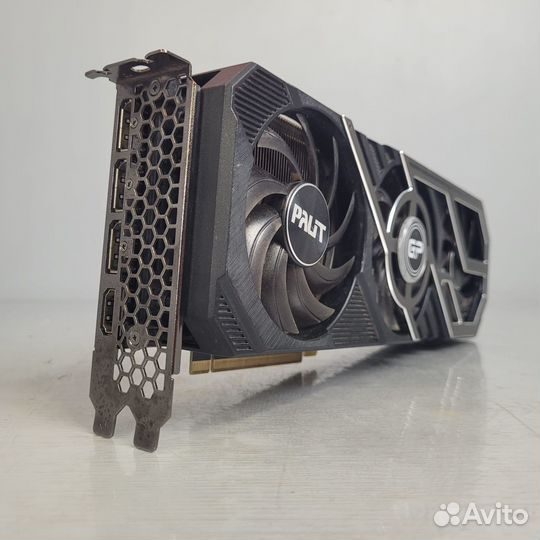 Видеокарта palit geforce RTX3060 TI gaming PRO 8Гб