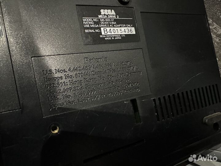 Sega mega drive 2 оригинал