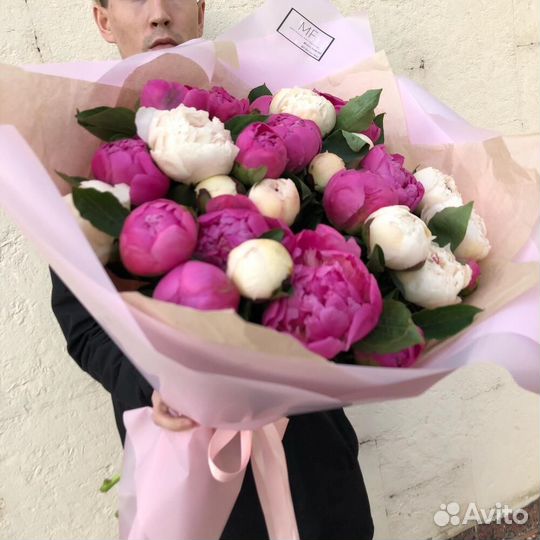 Цветы пионы