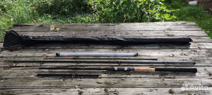 Фидер Shimano catana cx multi medium 11-12 ft