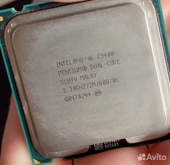 Процессор Intel 5400 pentium dual core