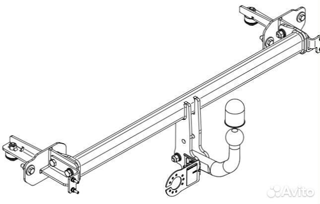 Фаркоп Kia Picanto 2017