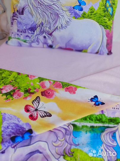 Постельное белье 1,5 сп