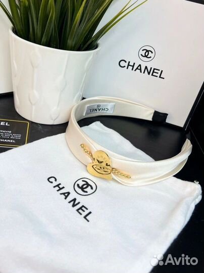 Ободок женский chanel