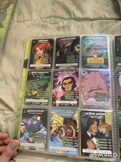 Карточки черепашки ниндзя Путь Нинздя