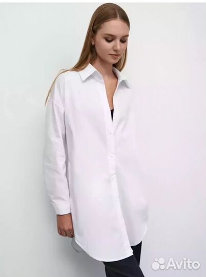Рубашка из хлопка 42-44р