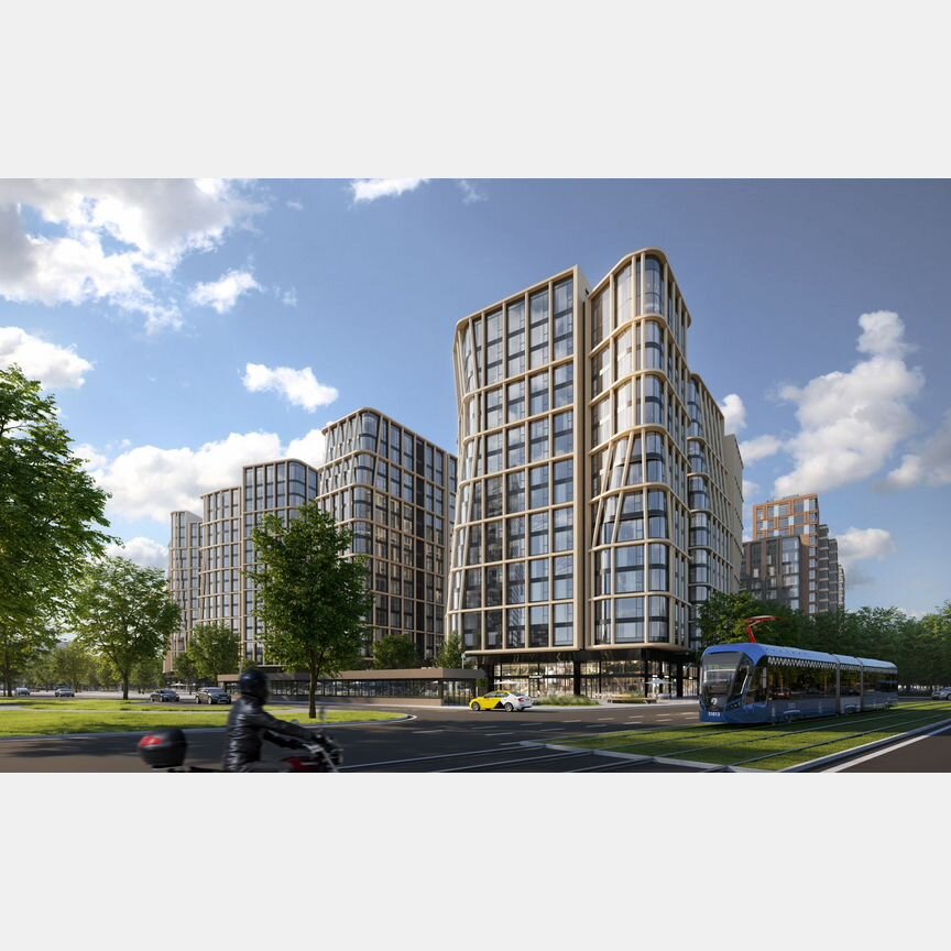 3-к. квартира, 81,4 м², 12/16 эт.