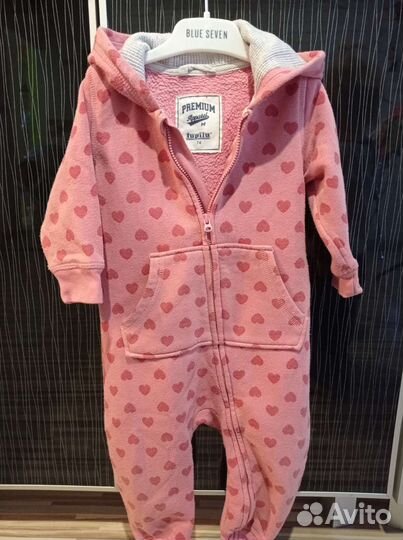 Комбинезон для девочки 74