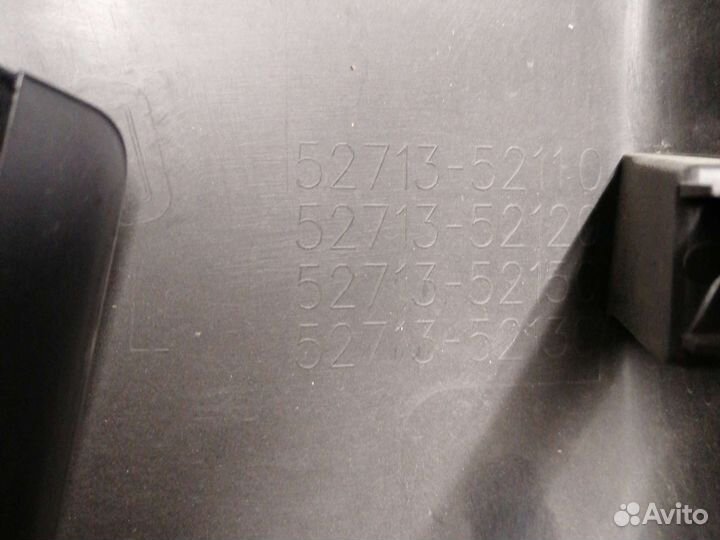 Заглушки на бампер Toyota probox 2017 года