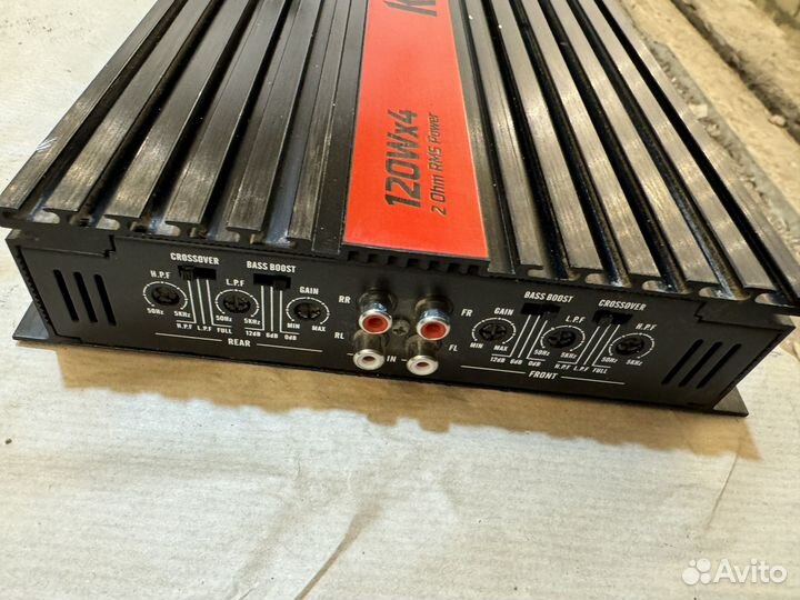 Усилитель 4 канальный kicx 120.4