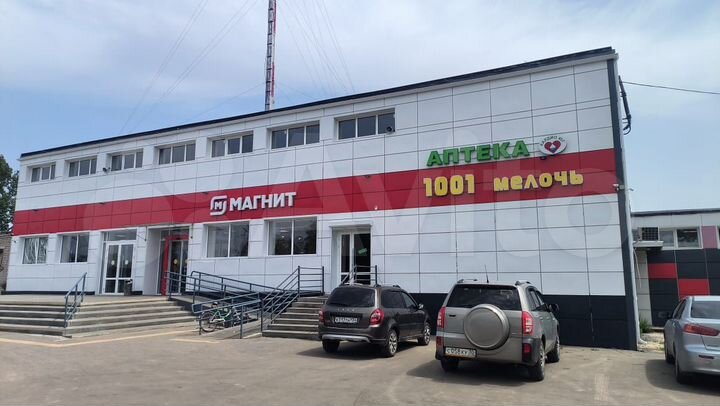 Помещения под торговлю 100 м²