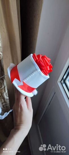 Ободок новогодний ручной работы