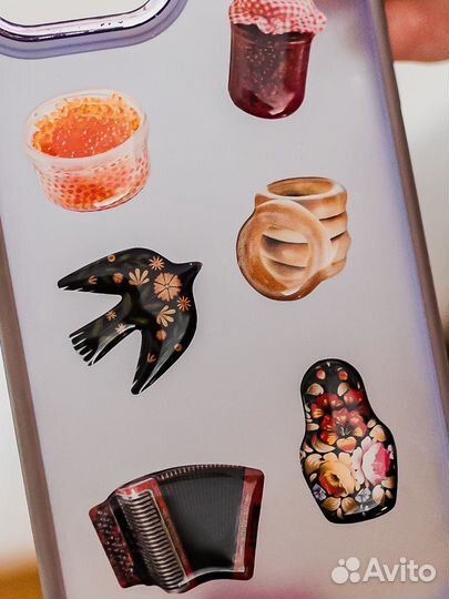 3D стикеры оптом с дизайном под заказ