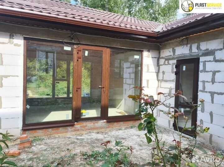 Балконные окна пластиковые алюминиевые остекление