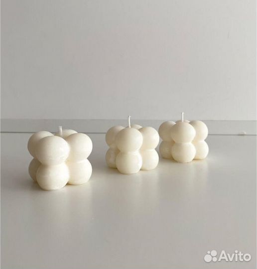 Формовые свечи bubble