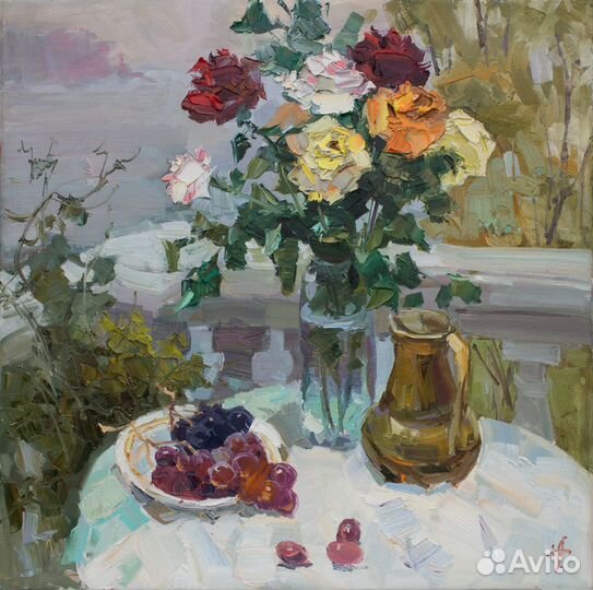 508 Розы, картина Анны Давыдченко