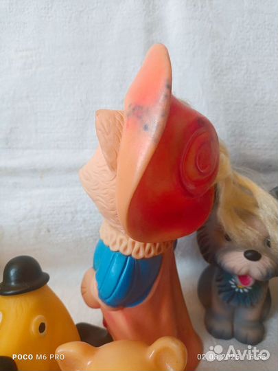 Резиновые игрушки. Разное.СССР, ГДР, Югославии