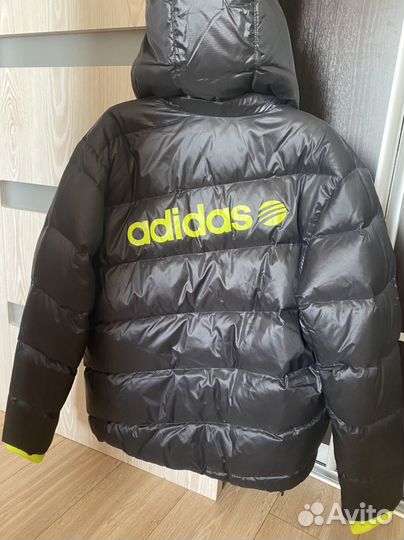 Куртка пуховик adidas мужской