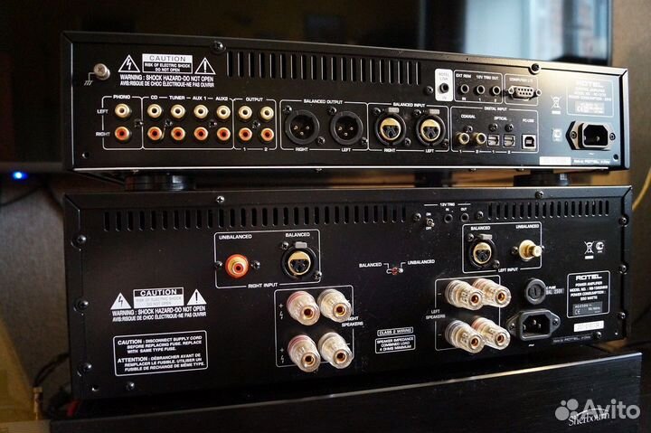 Пред Rotel RC-1570 c мощником Rotel RB-1582 MkII