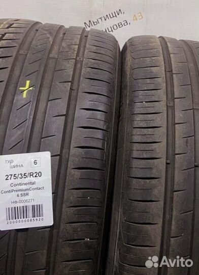 Continental ContiPremiumContact 6 275/35 R20 94Y