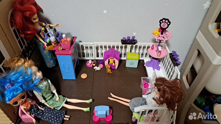Домик для кукол барби