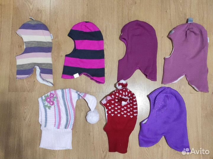 Шапки и варежки на 0-5 лет