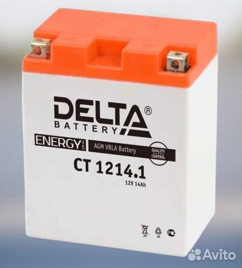 Аккумулятор delta Battery CT 1214.1 12V 14Ah