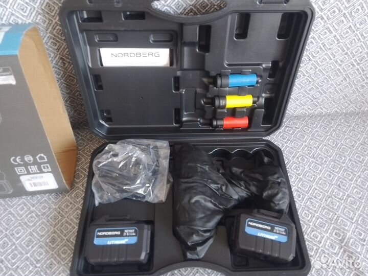 Гайковерт ударный аккумуляторныйNordberg