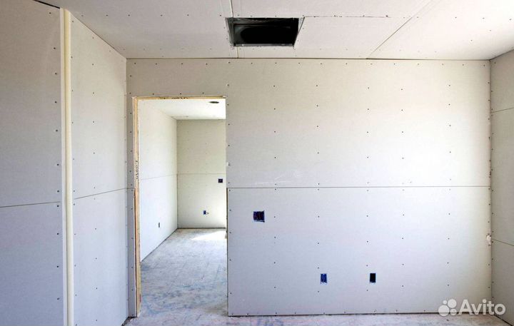 Гклв кнауф 12,5мм 2500х1200мм Гипсокартон