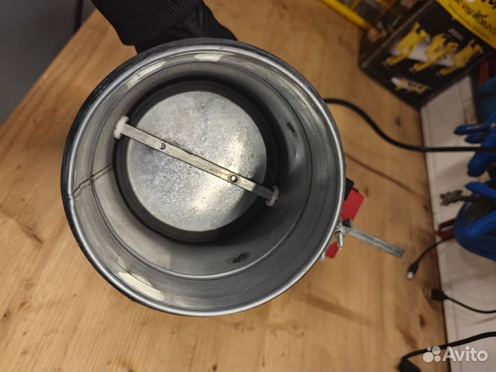 Клапан вентиляции 125мм с электроприводом