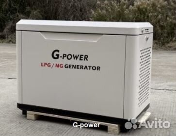 Газовый генератор 9 kW g-powerSL9000SE3 трехфазный