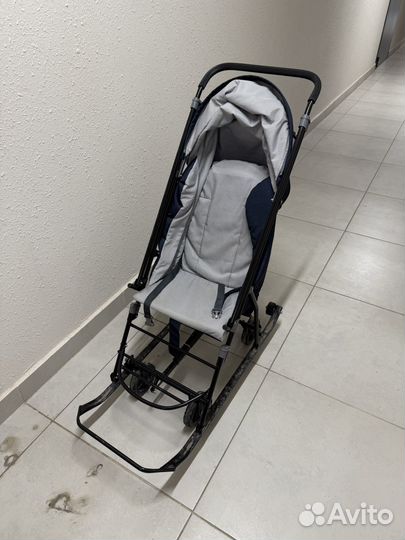 Коляска санки