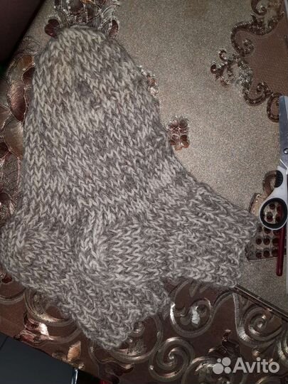 Носки из овечьей шерсти