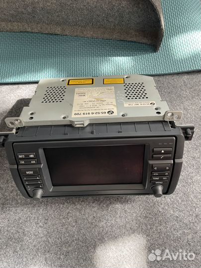 Комплект дооснащения монитором 16.9 бмв е46